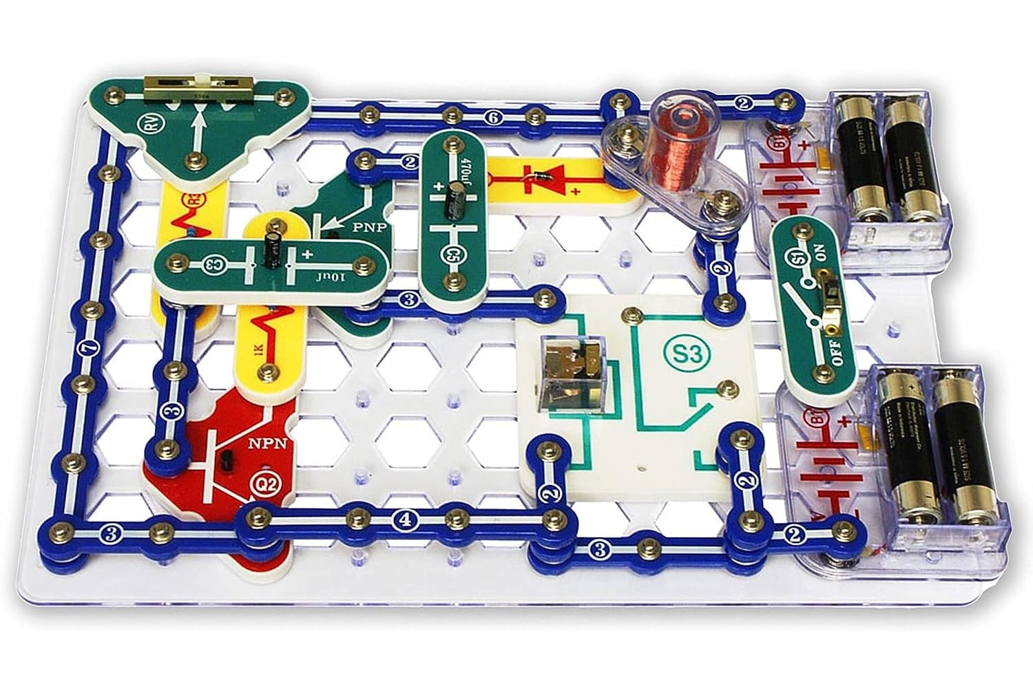 Snap Circuits® Extreme SC750 | Electronic Science Kit | 750 Project STEM Educational Toy | Ages 8+ Echo Six Hobbies