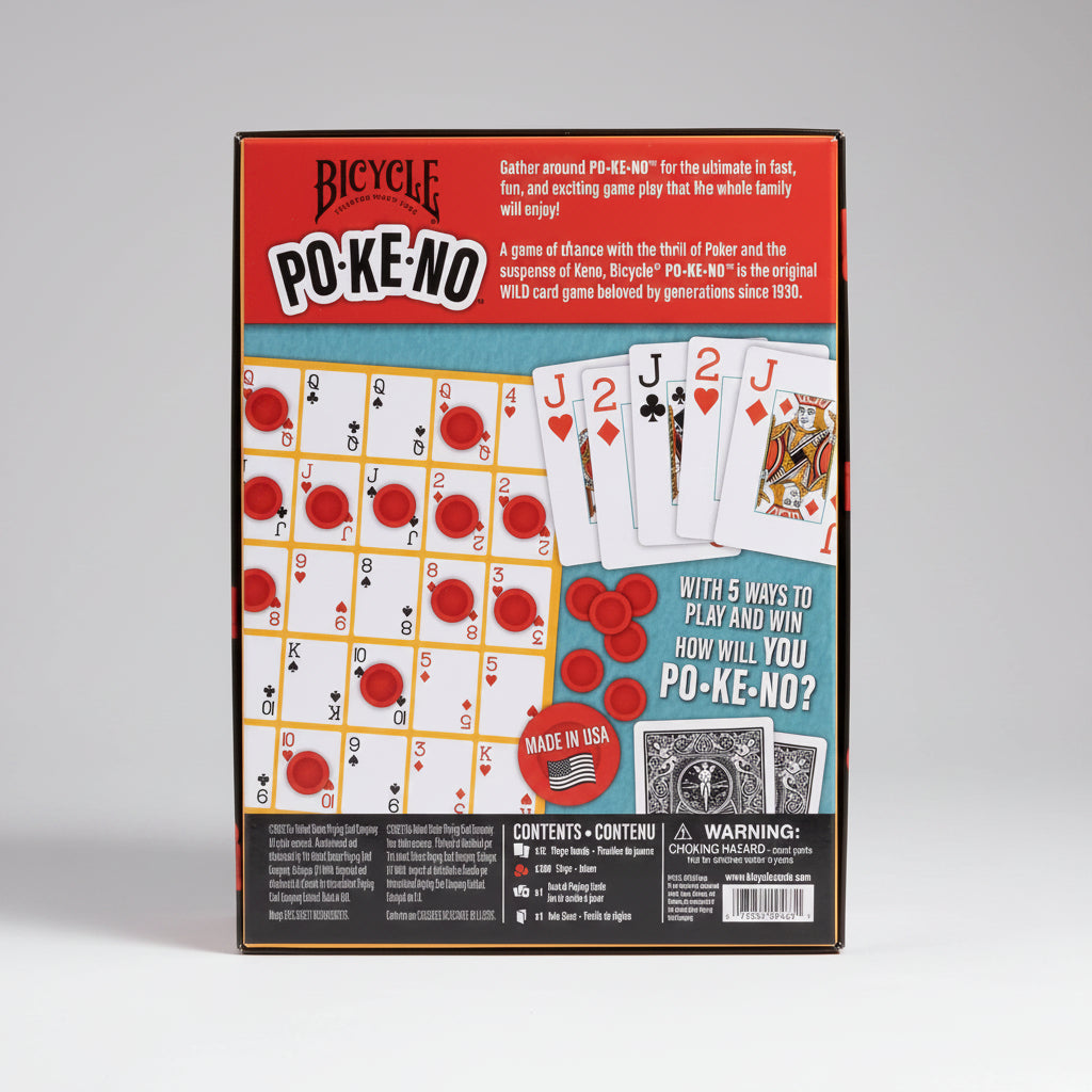 Bicycle PO-KE-NO Original Wild Card Game ClassicDecks