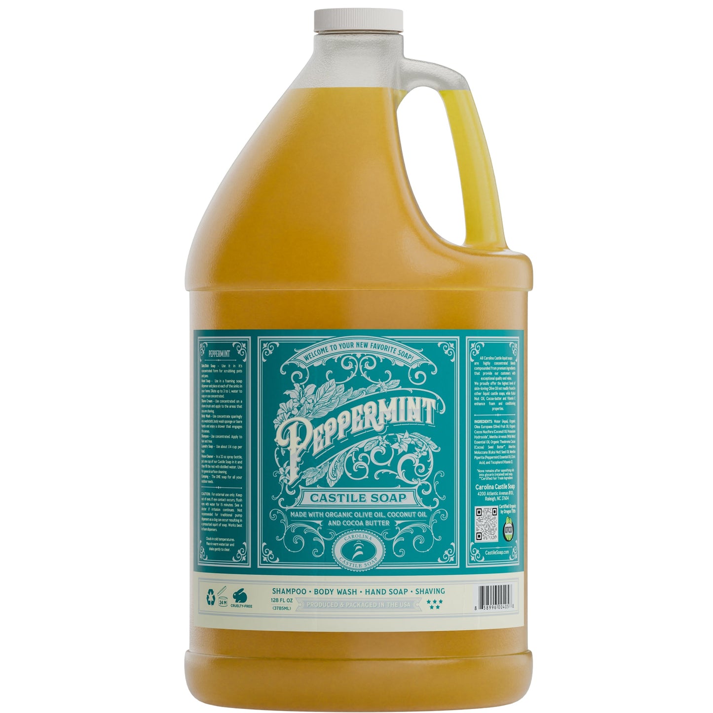Peppermint Castile Soap Carolina Castile Soap