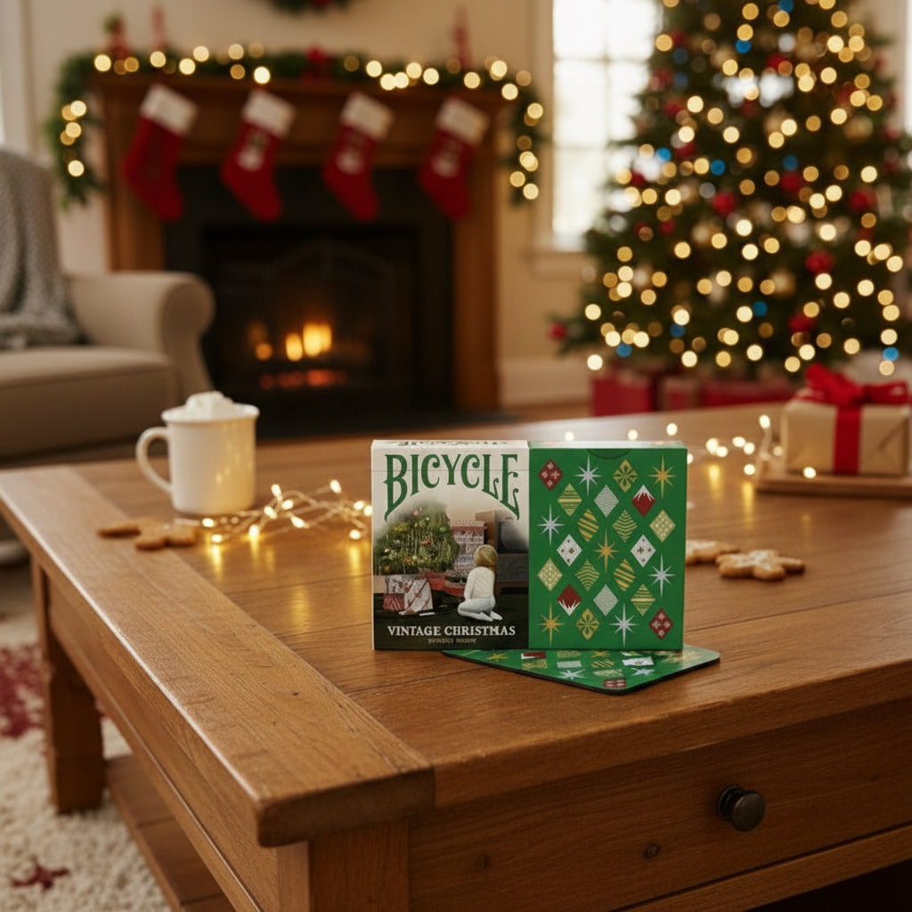 Bicycle Vintage Christmas Playing Cards - Limited Edition Holiday Deck ClassicDecks