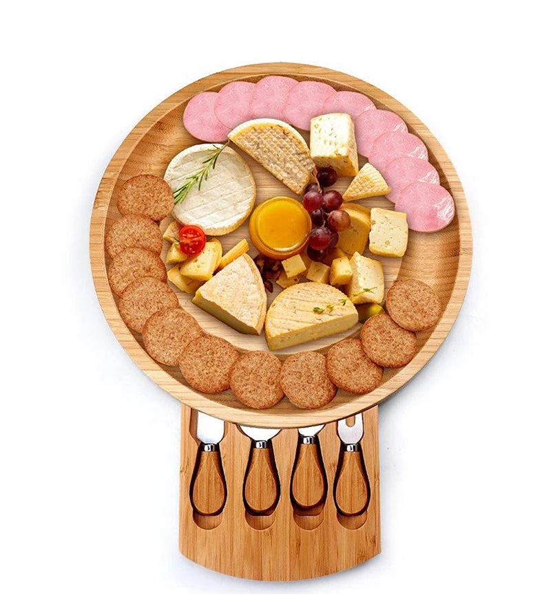 Cheese plate set bread board fruit Dim sum afternoon tea tray