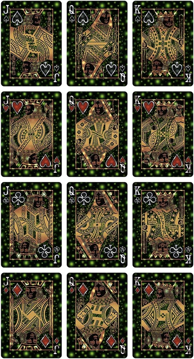 Bicycle Fireflies Playing Cards – Neon Glow Summer Nights Deck ClassicDecks