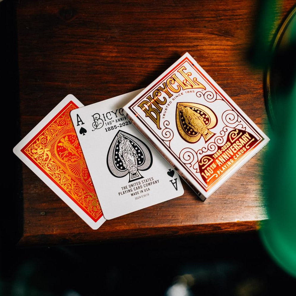Bicycle 140th Anniversary Playing Cards – Commemorative Limited Edition ClassicDecks