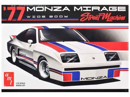 Skill 2 Model Kit 1977 Chevrolet Monza Mirage Wide Body "Street Machine" 1/25 Scale Model by AMT Miniature Motors