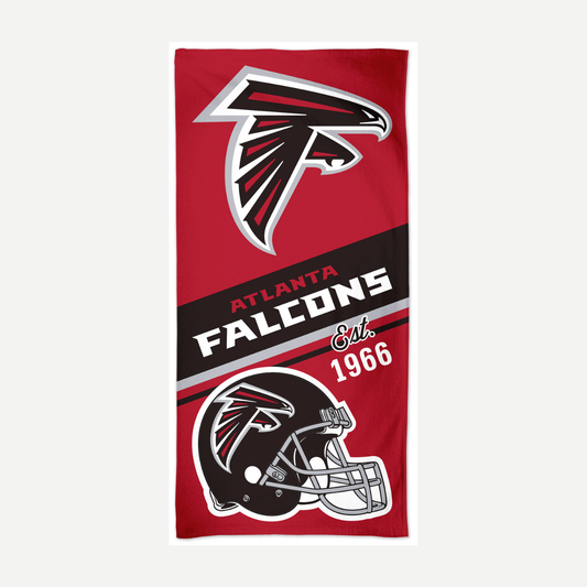 Atlanta Falcons Velour Beach Towel Towels World