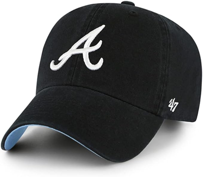 47 Atlanta Braves Ballpark Clean Up Adjustable Cap BKA I-Max Fashions