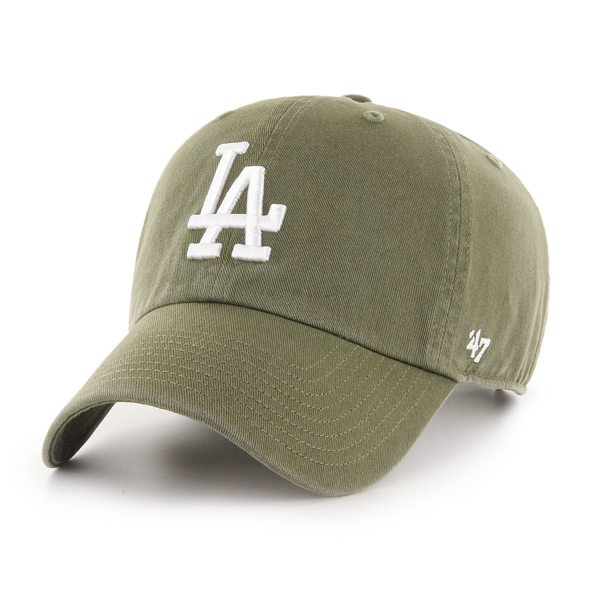 47 MLB Los Angeles Dodgers Clean Up Adjustable Cap, Sandalwood I-Max Fashions