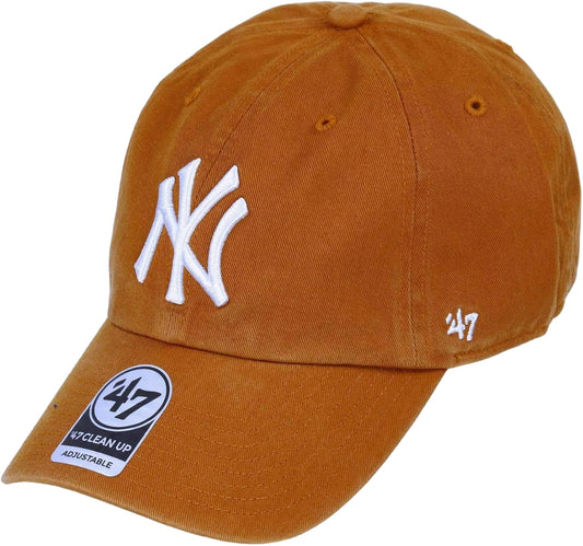 47 MLB New York Yankees Clean Up Adjustable Baseball Cap BOB I-Max Fashions