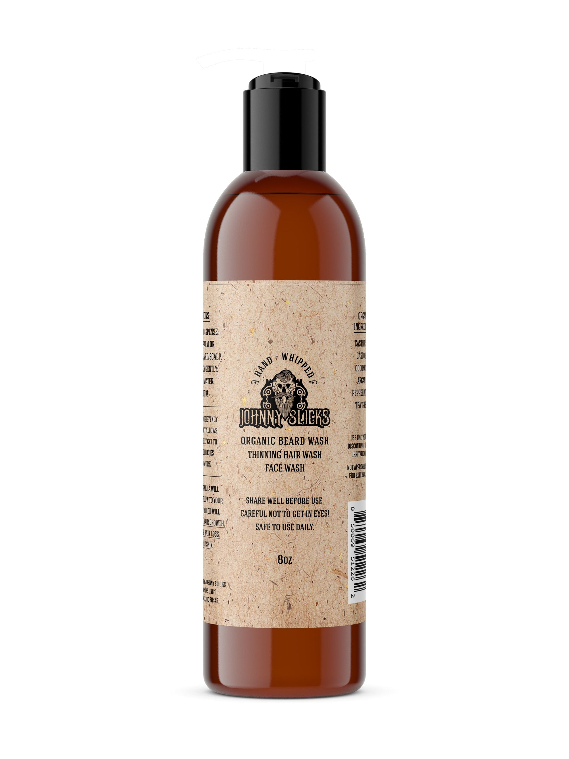 Organic Hand Whipped Beard Wash Johnny Slicks