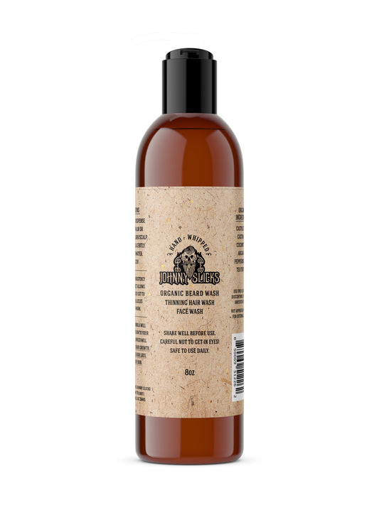 Organic Hand Whipped Beard Wash Johnny Slicks