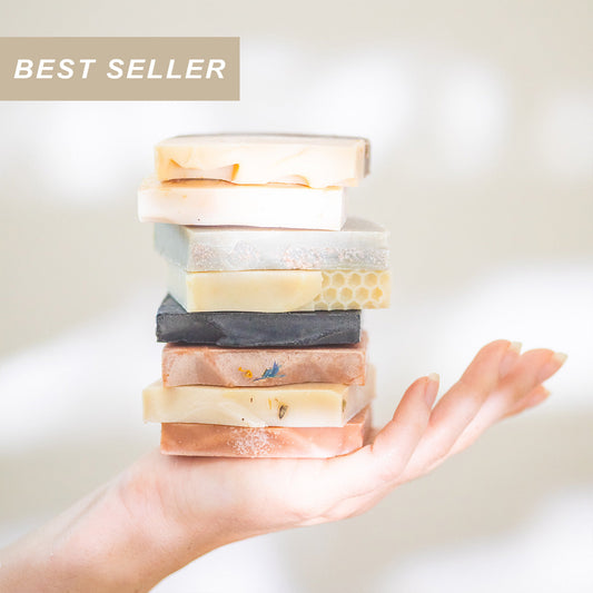 Farmhouse Artisan Goat Milk & Tallow Soap Sampler Pretty farm girl