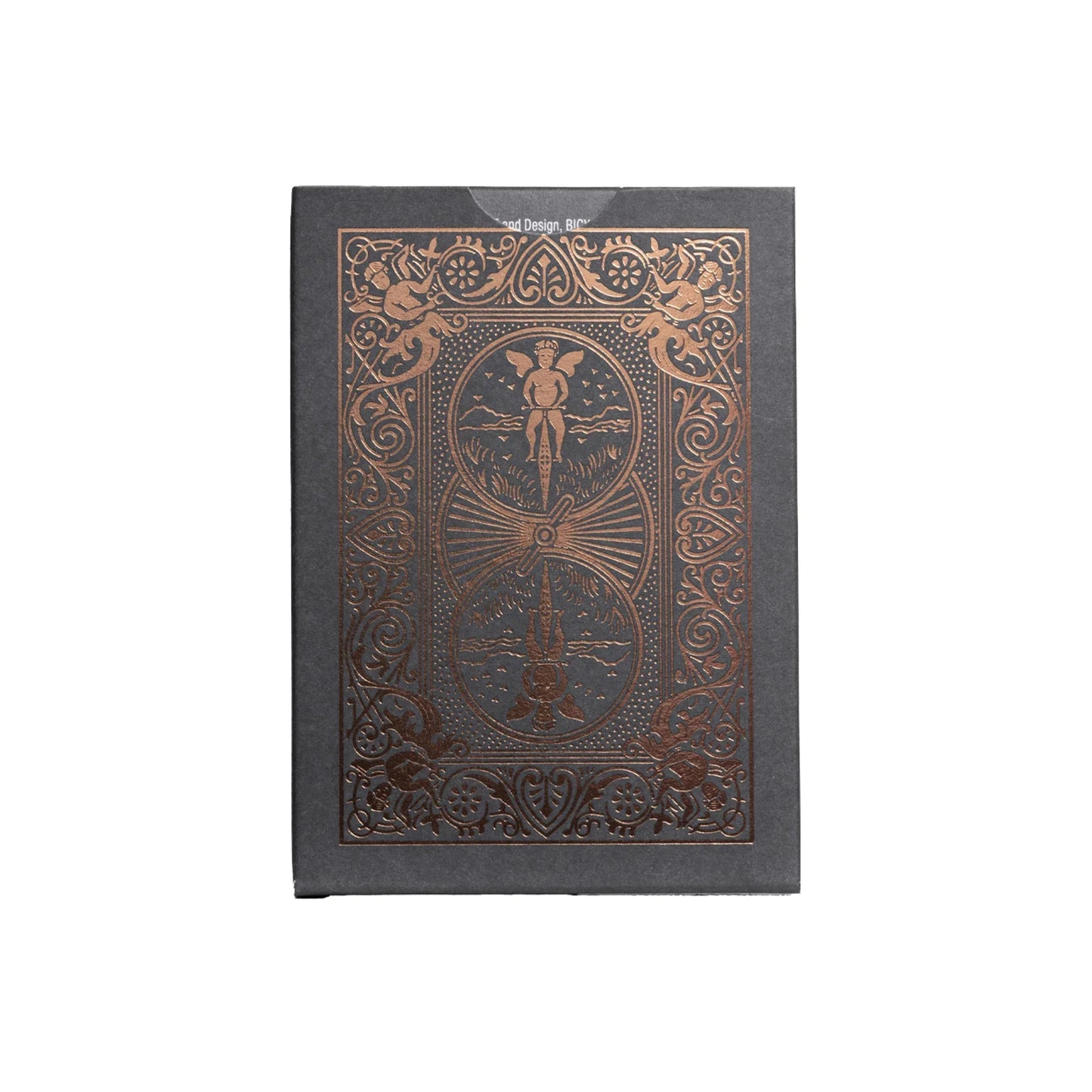 Bicycle Black and Rose Gold Metalluxe Playing Cards – Premium Foil Edition ClassicDecks