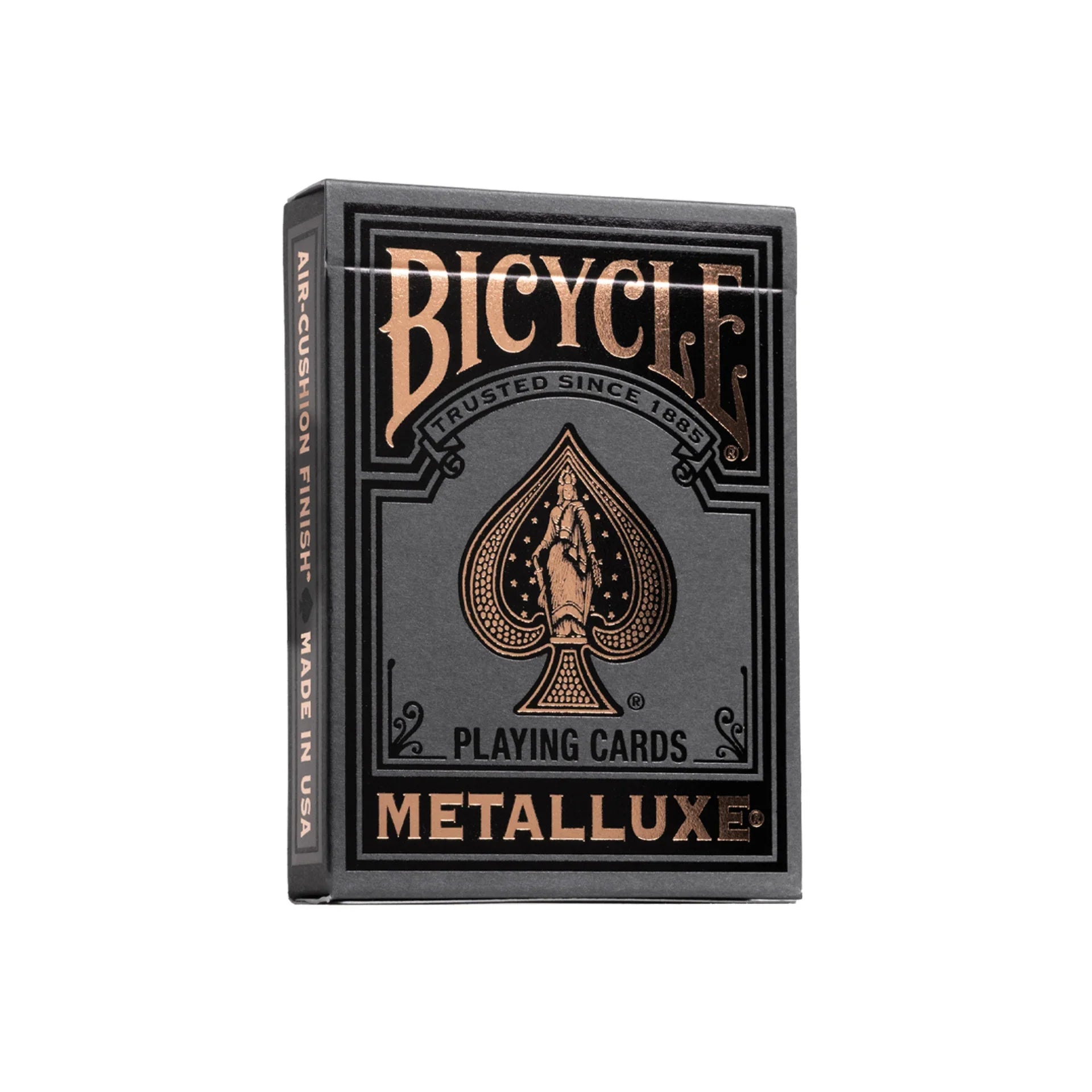 Bicycle Black and Rose Gold Metalluxe Playing Cards – Premium Foil Edition ClassicDecks