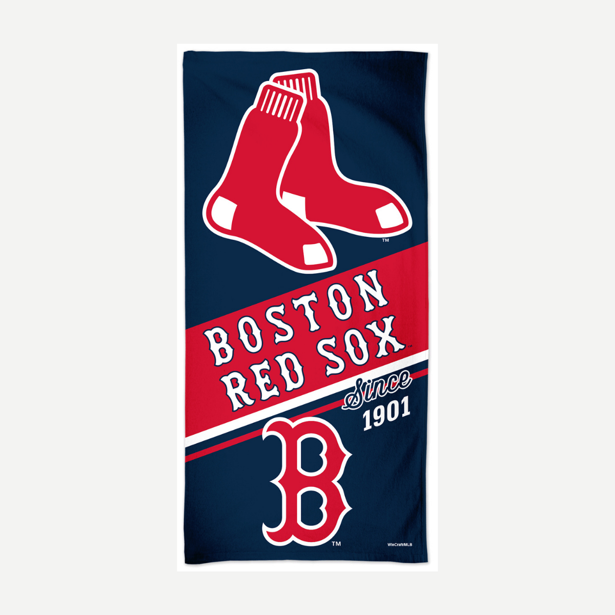 Boston Red Sox Velour Beach Towel Towels World