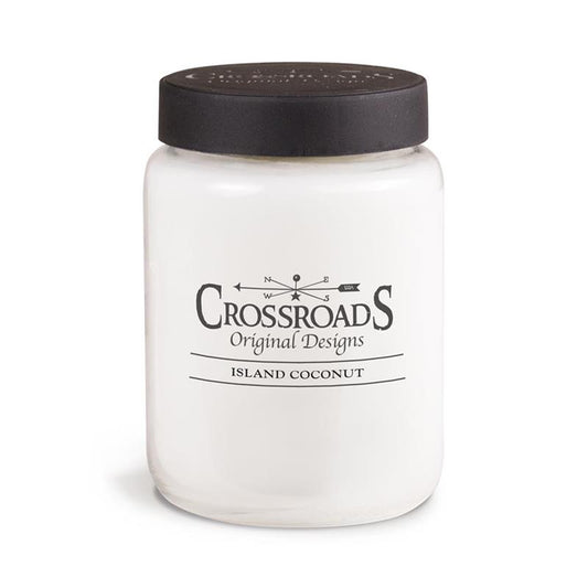Crossroads Island Coconut 26oz Jar Candle