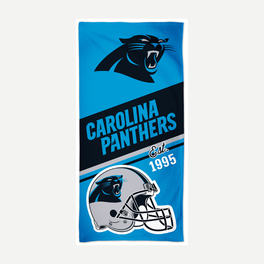 Carolina Panthers Velour Beach Towel Towels World