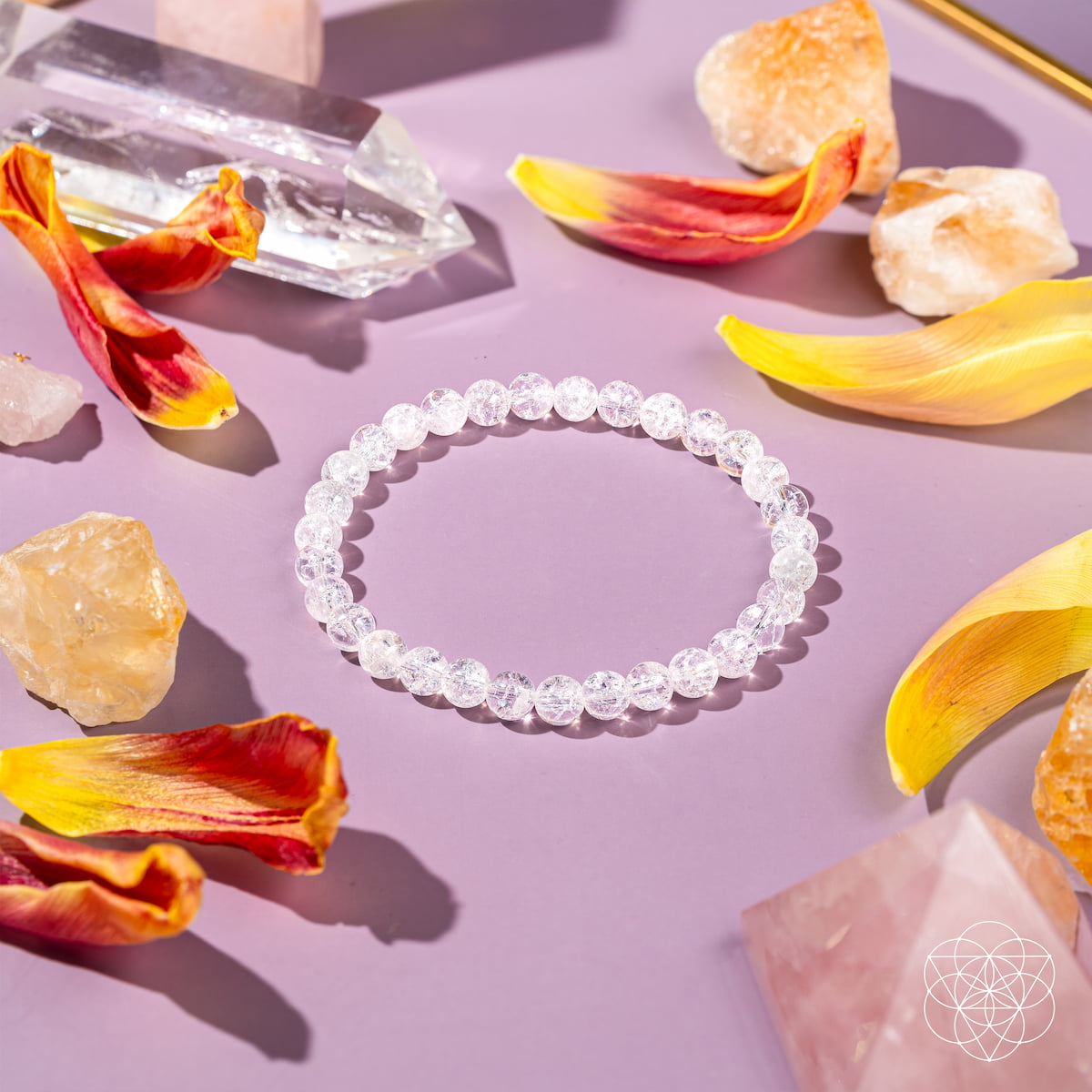 Emotional Ice Bath – The Ice Quartz Bracelet | 6mm Conscious Items