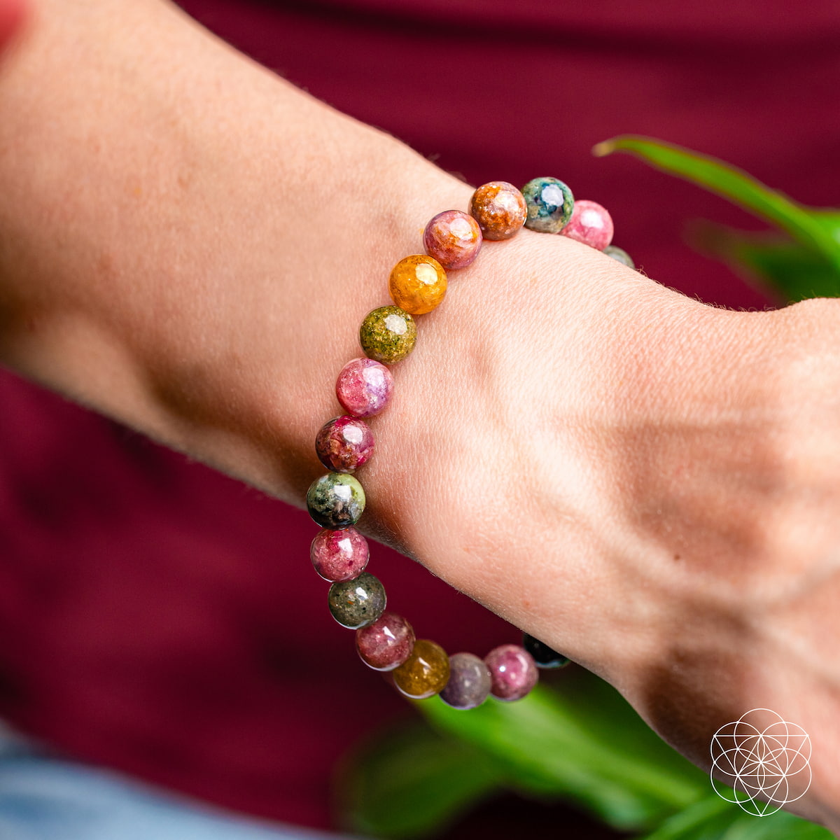 The Spiral Breaker - Rainbow Tourmaline Bracelet Conscious Items