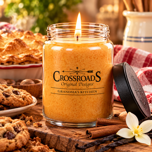 Crossroads Grandma's Kitchen Scented 2-Wick Candle, 26 Ounce