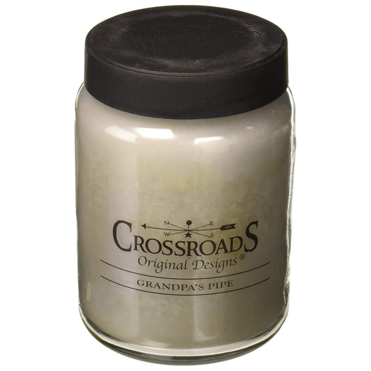 Crossroads Grandpa's Pipe Scented 2-Wick Candle, 26 Ounce