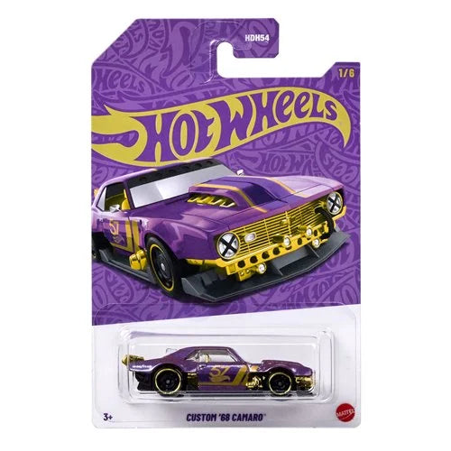 Mattel - Hot Wheels - Pearl and Chrome, Purple, 57th Anniversary Collection, 1:64 Scale Diecast Cars Echo Six Hobbies