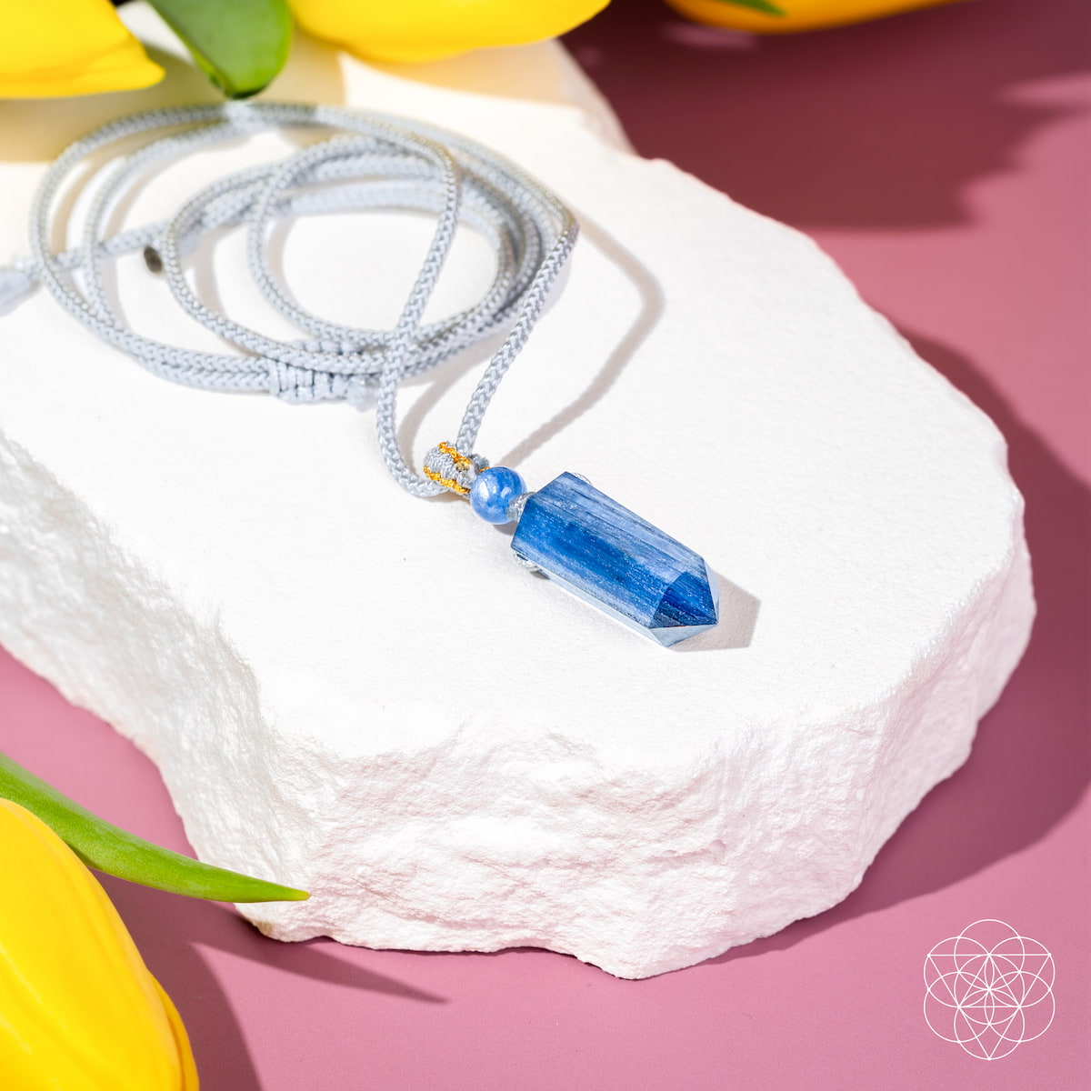The Aura Shield - Rare Kyanite Pendant Conscious Items