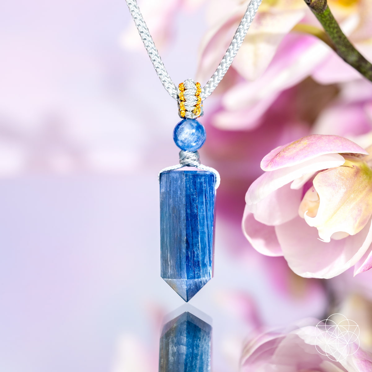 The Aura Shield - Rare Kyanite Pendant Conscious Items