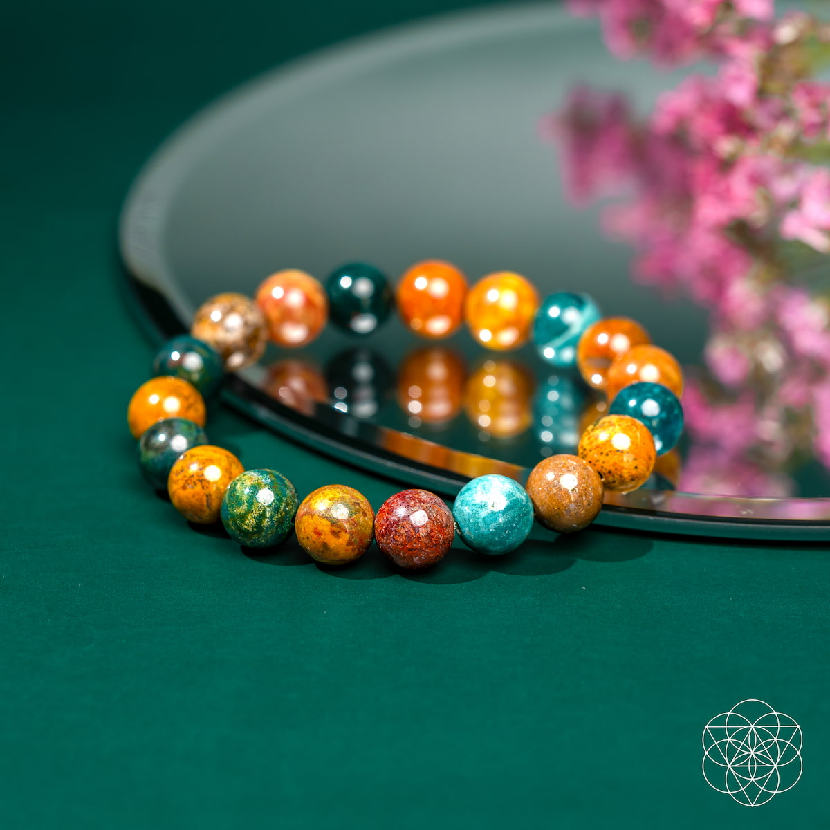 Quiet My Mind – Ocean Jasper Bracelet Conscious Items