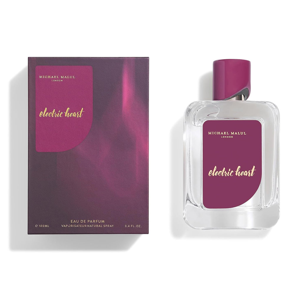Michael Malul Electric Heart Eau de Parfum for Women - 100ml | 3.4oz