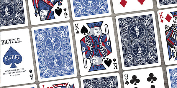 Bicycle Euchre Playing Cards – Blue Dual-Deck Set ClassicDecks