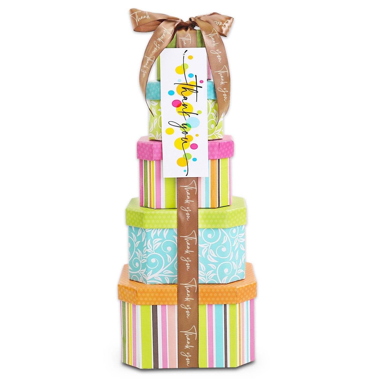Thank You Treats Gift Tower Alder Creek Gift Baskets