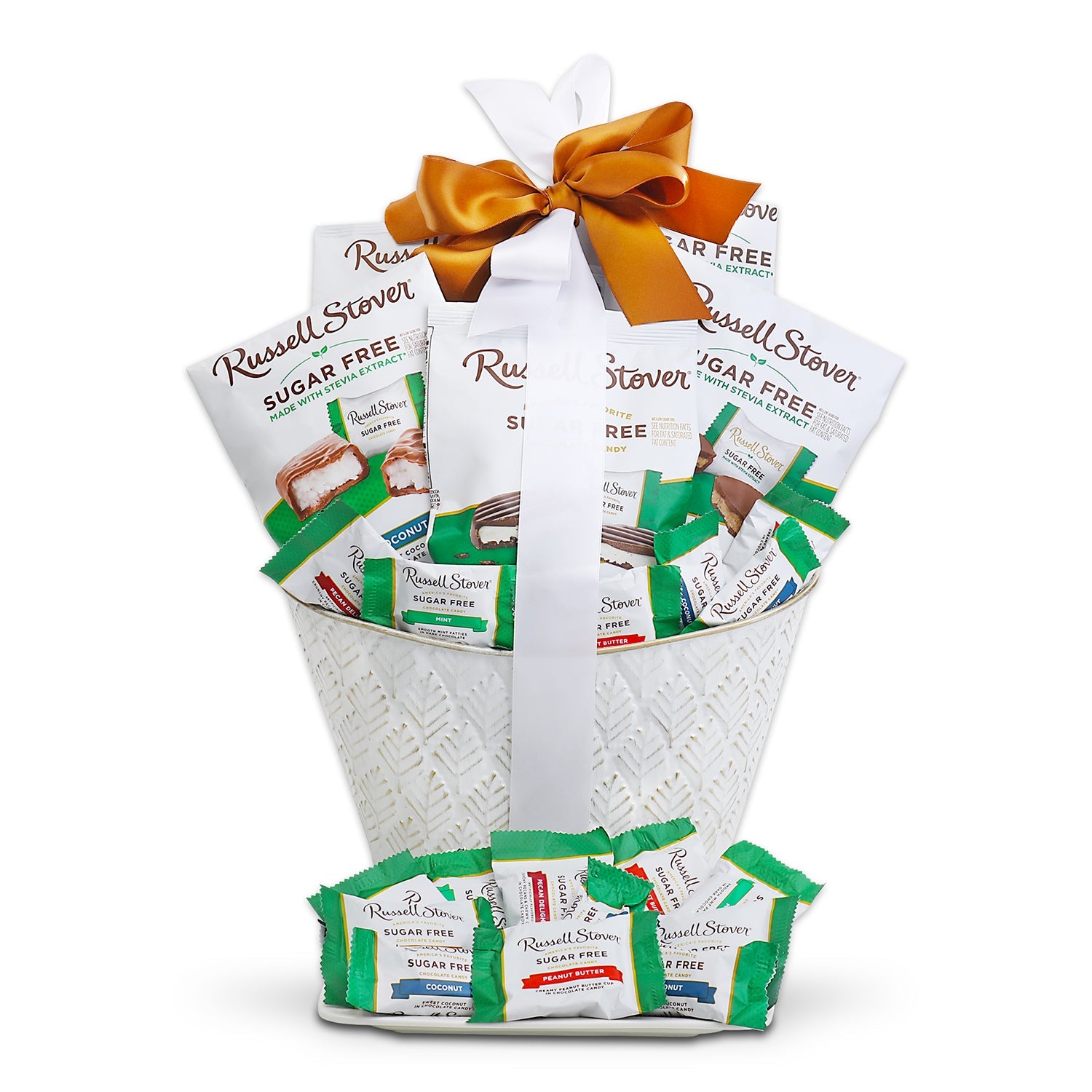 Russell Stover Sugar Free Chocolate Gift Basket Alder Creek Gift Baskets