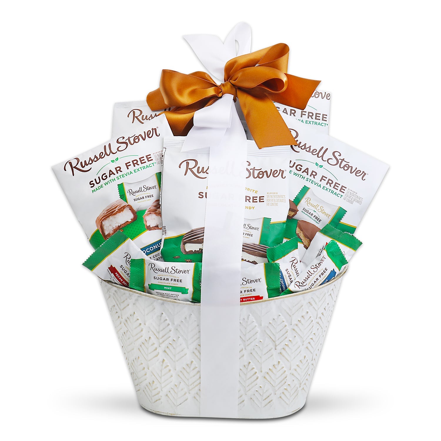 Russell Stover Sugar Free Chocolate Gift Basket Alder Creek Gift Baskets