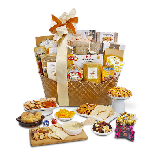 Corporate VIP Sweet & Savory Gift Basket Alder Creek Gift Baskets