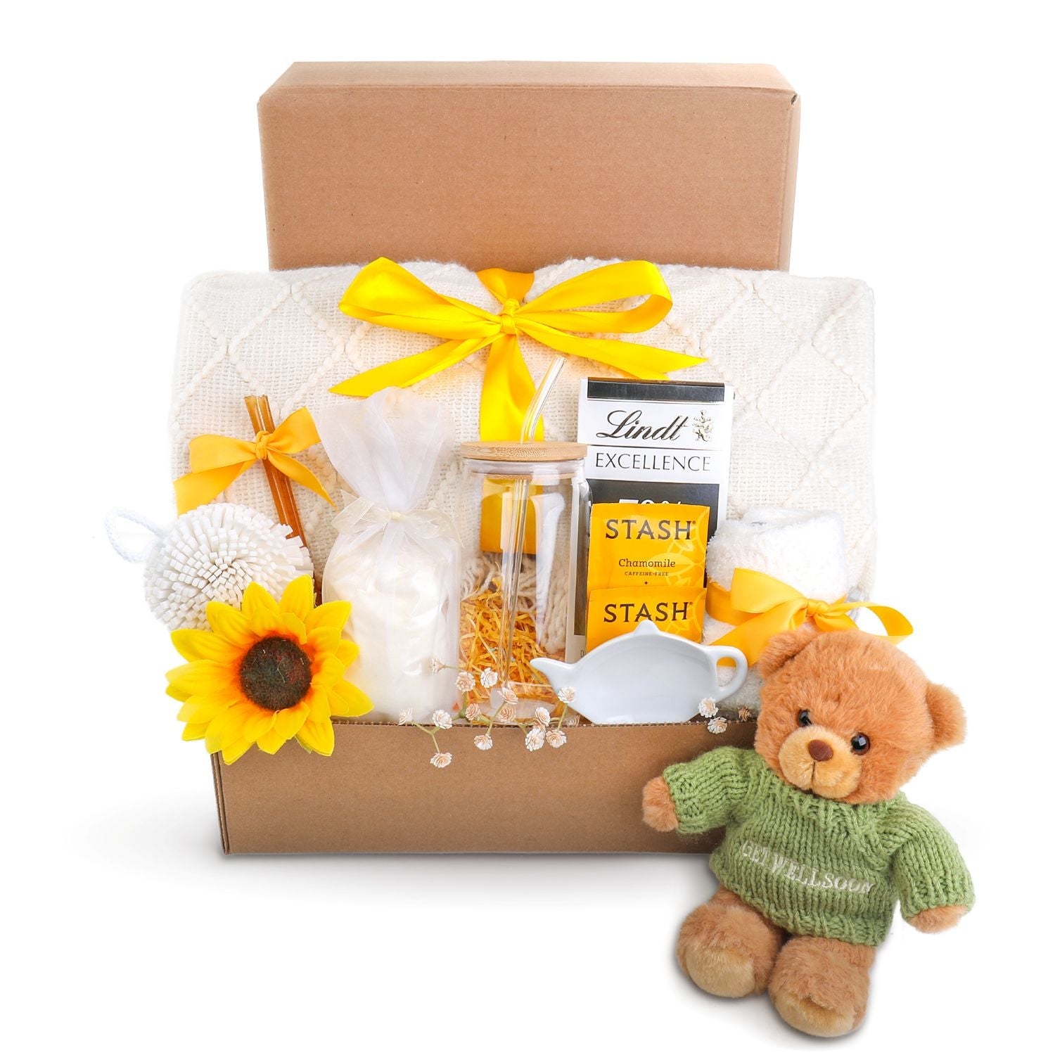 Comfort & Care Relaxation Gift Box Alder Creek Gift Baskets