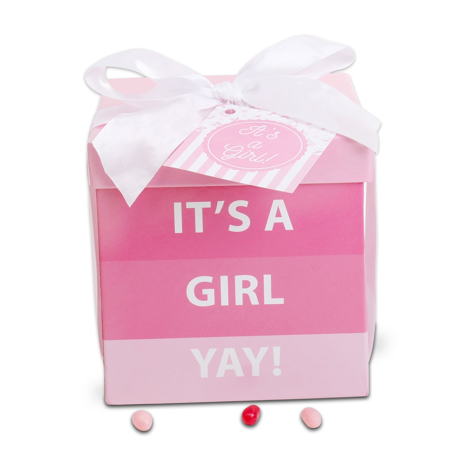 It's A Girl New Baby Gift Basket Alder Creek Gift Baskets