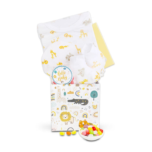 It's a Jungle Out There New Baby Gift Basket Alder Creek Gift Baskets