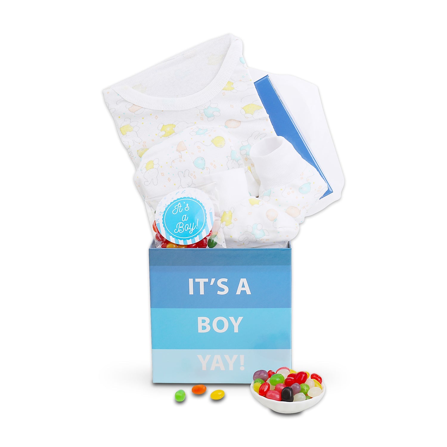 It's A Boy New Baby Gift Basket Alder Creek Gift Baskets