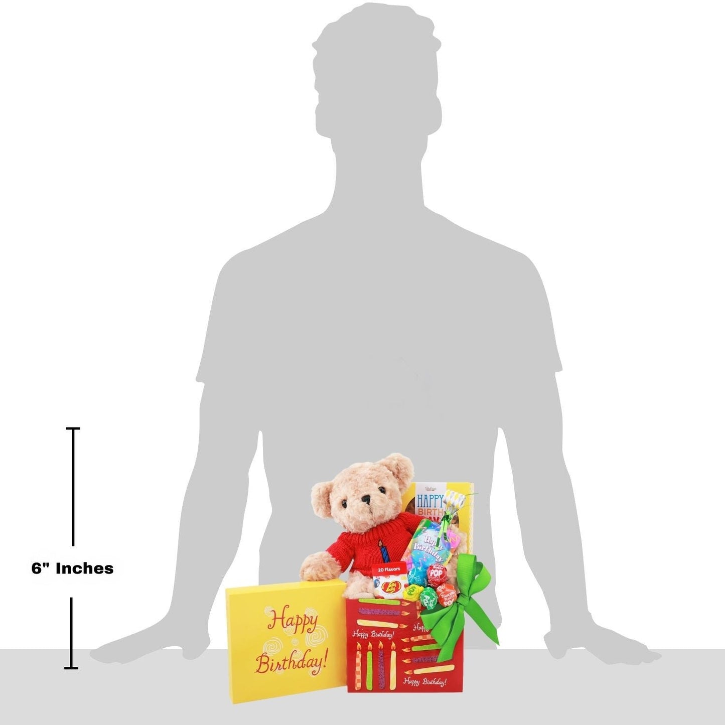 Happy Birthday Celebrations Bear Gift Box Alder Creek Gift Baskets