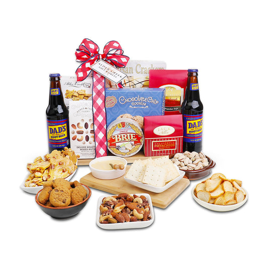 Summer Celebrations Charcuterie Cutting Board Gift Basket Alder Creek Gift Baskets