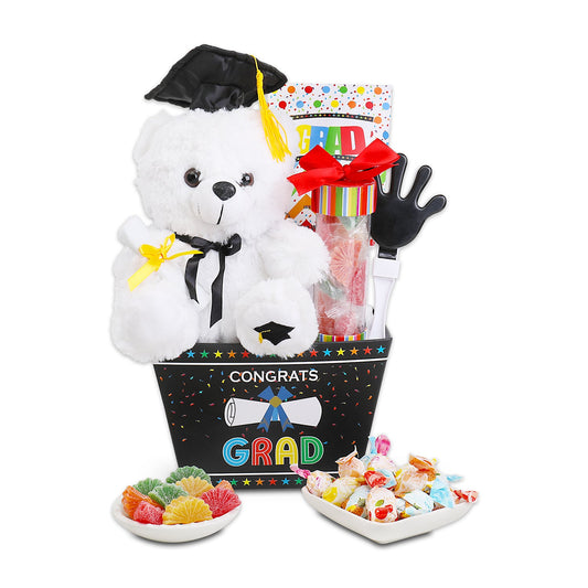 Congrats! Grad! Graduation Gift Basket Alder Creek Gift Baskets