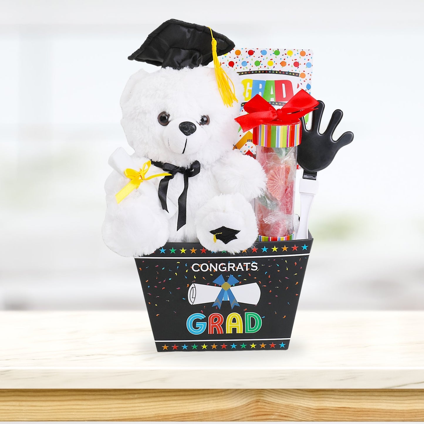 Congrats! Grad! Graduation Gift Basket Alder Creek Gift Baskets