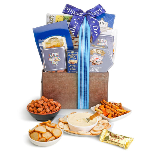 Father's Day Snack & Savor Summer Gift Basket Alder Creek Gift Baskets