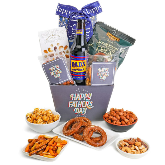 Dad’s Favorite Treats Father's Day Gift Basket Alder Creek Gift Baskets