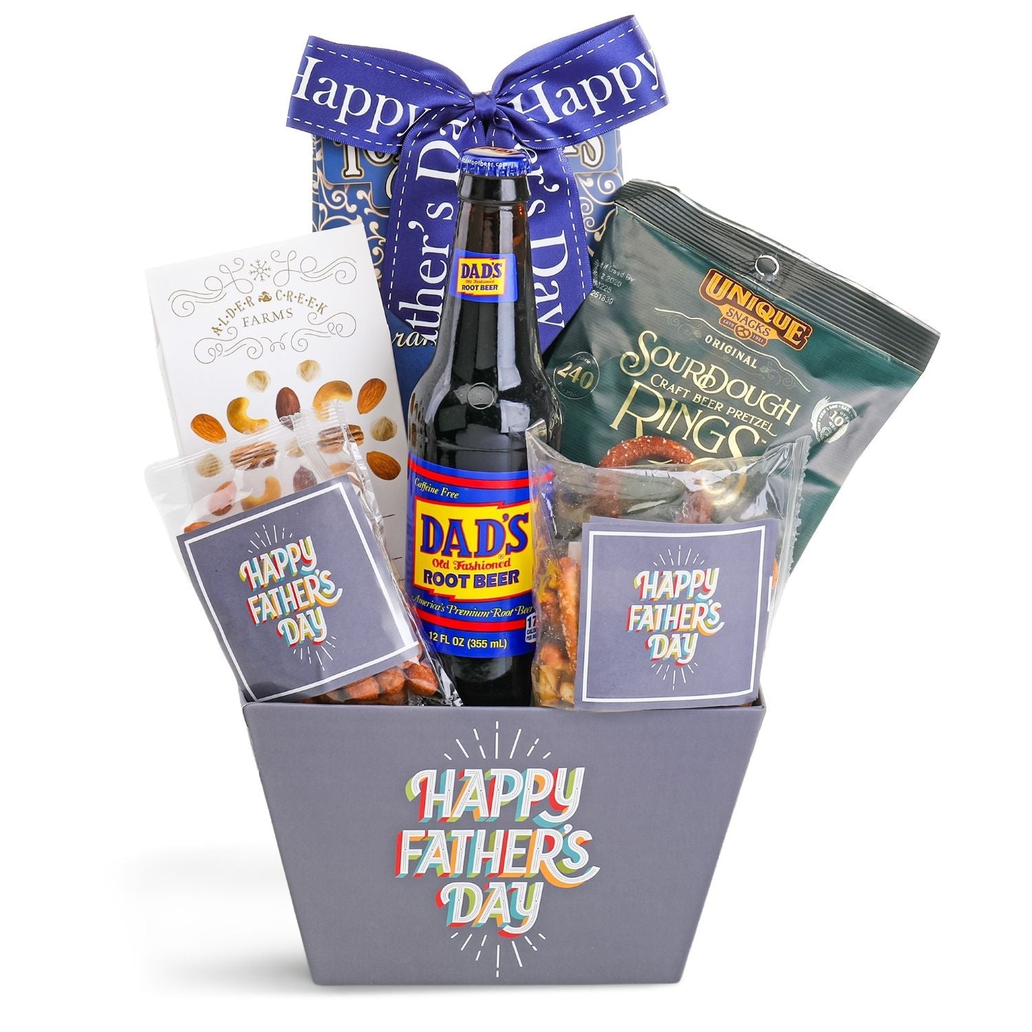 Dad’s Favorite Treats Father's Day Gift Basket Alder Creek Gift Baskets