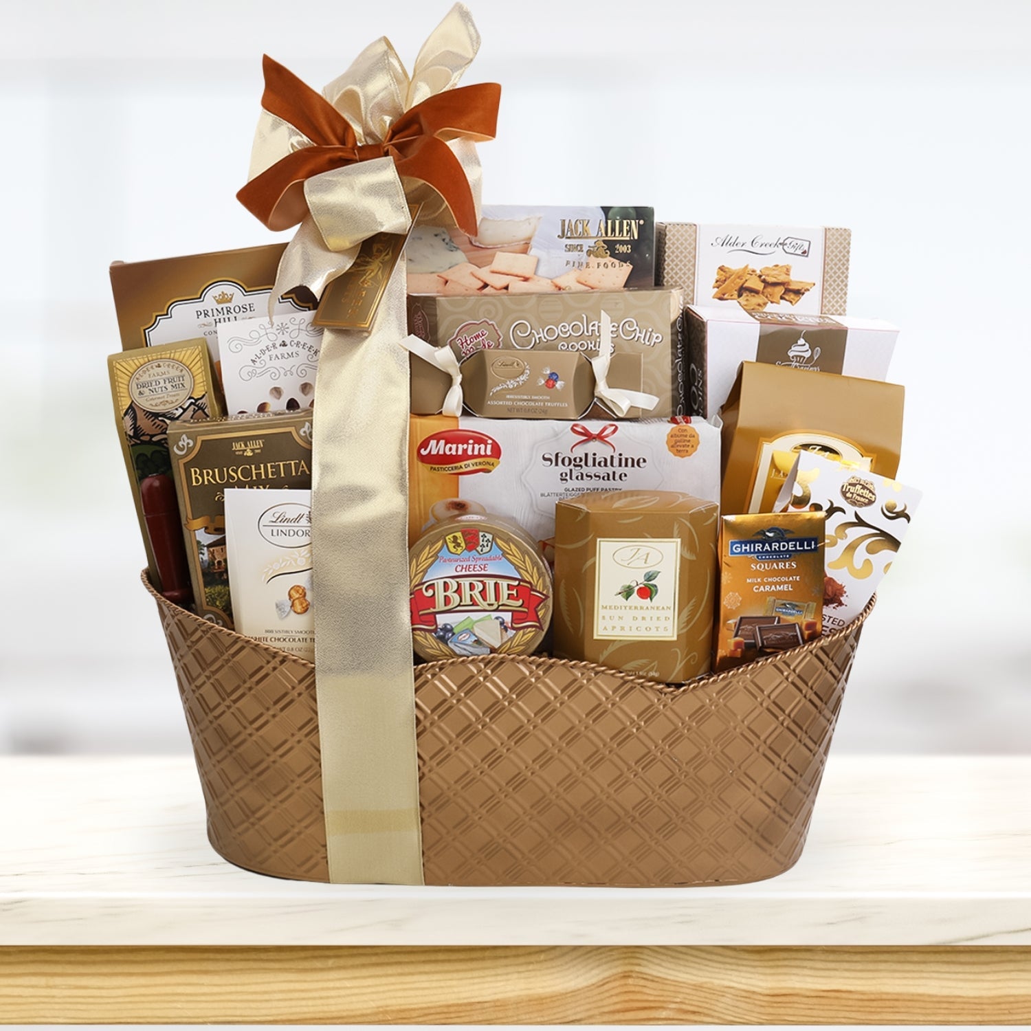 Corporate VIP Sweet & Savory Gift Basket Alder Creek Gift Baskets