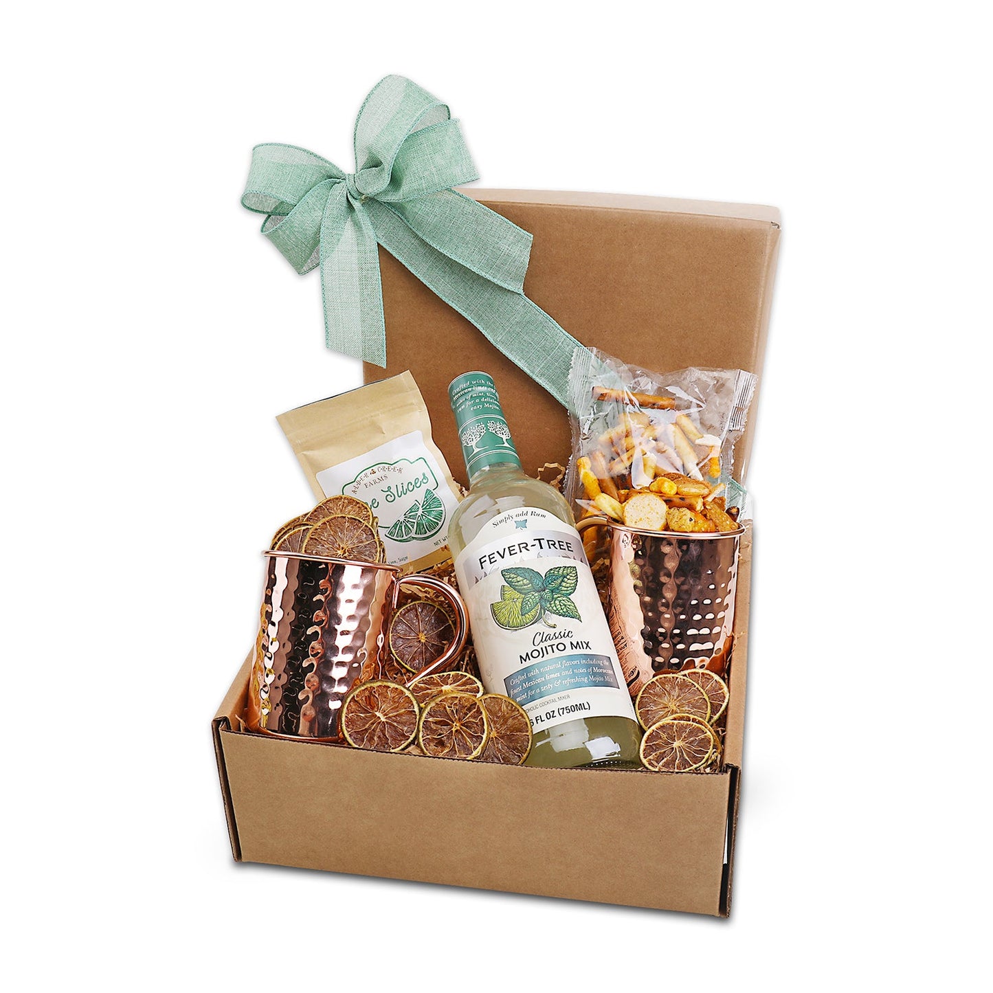 Minty Mojito Delight Cocktail Gift Box Alder Creek Gift Baskets