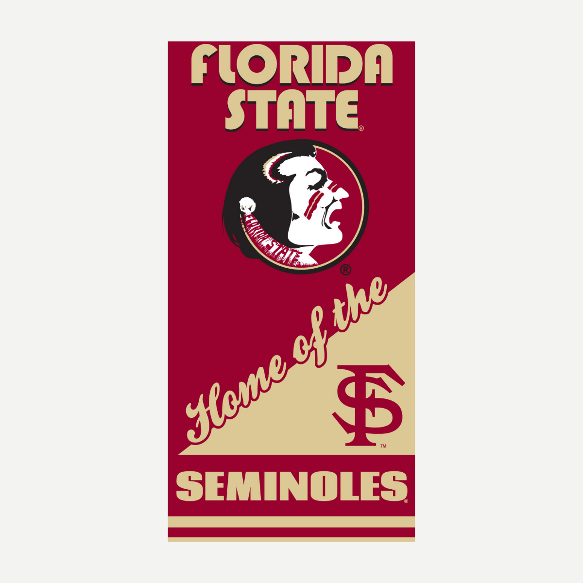 Florida State Seminoles - Home Beach Towel Towels World