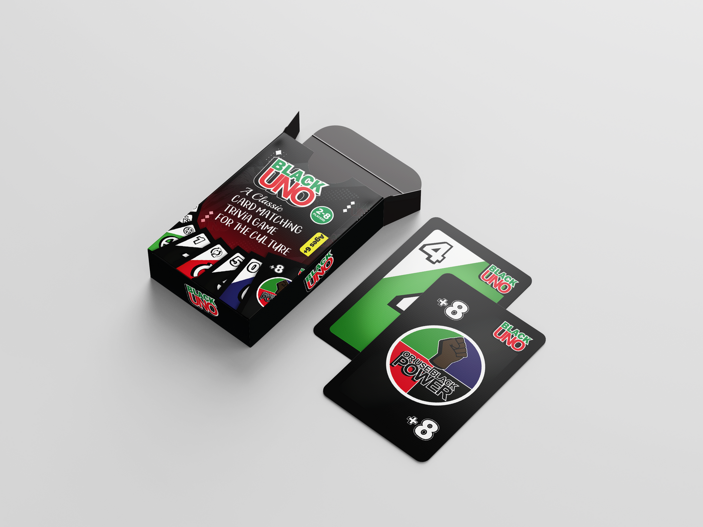 Black UNO Black Owned Games