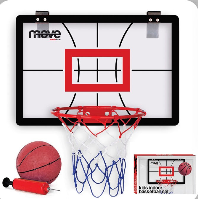 Watchitude - Kids Indoor Basketball Hoop Set Le Tank